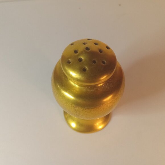 VINTAGE SET Of 22 kt. Encrusted Gold Picard Porcelain shakers 3" - Picture 2 of 12